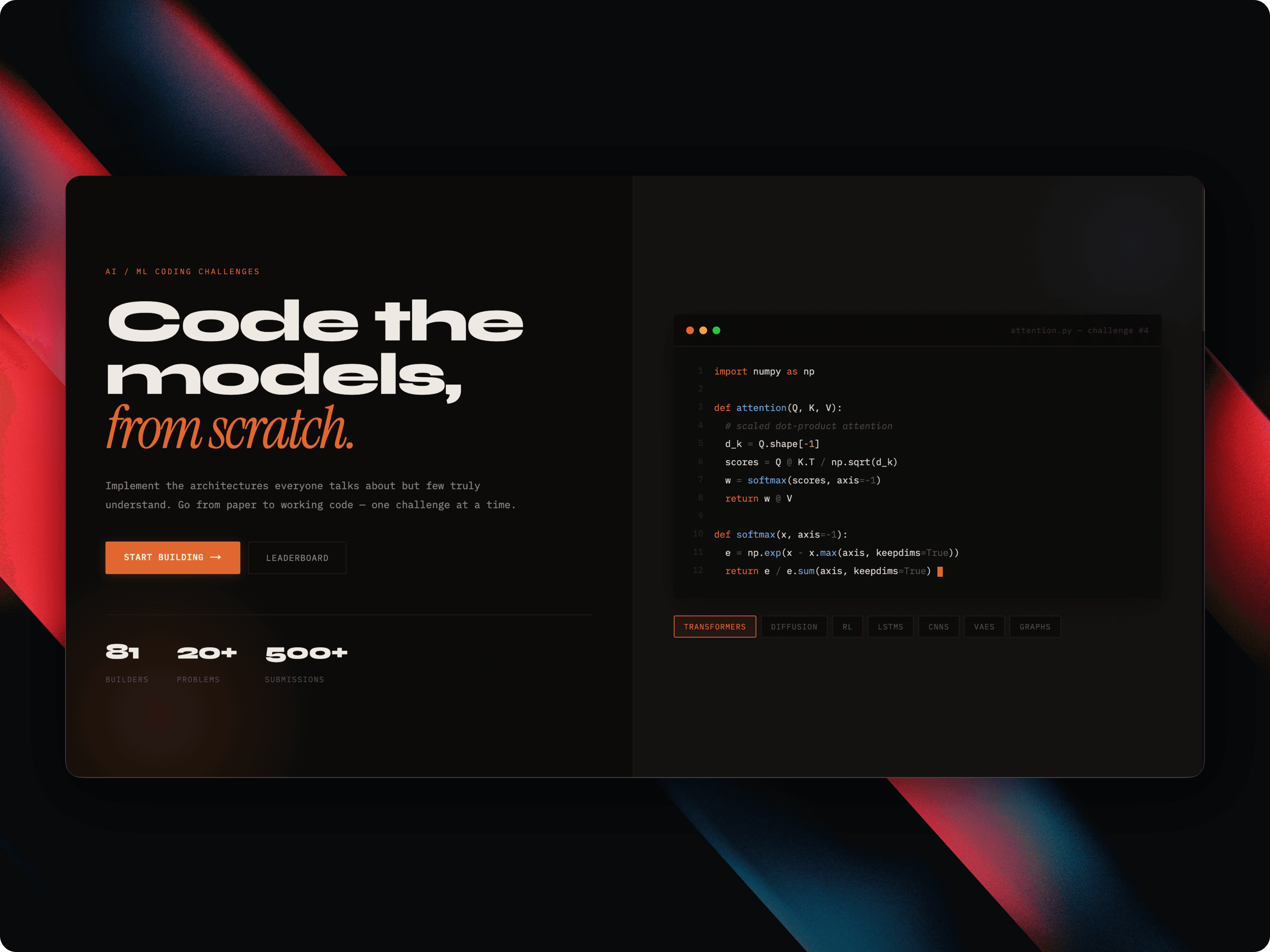 BuildMl preview — hover